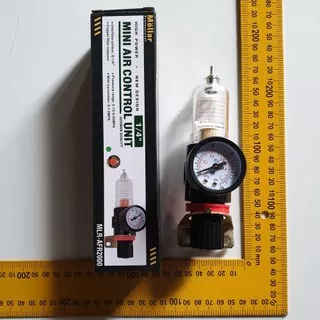 Mollar 1/4 Inch Single Air Filter Regulator Filter Udara Kompresor Udara Regulator Pengatur Tekanan