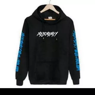 Kaos hoodie BOBBY IKON black color korean kpop new collection