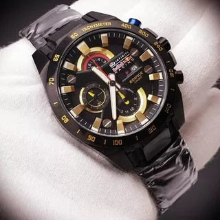 Jam Tangan Pria Casio EDIFICE EFR-540 Infiniti RedBull Racing BLACK Steel