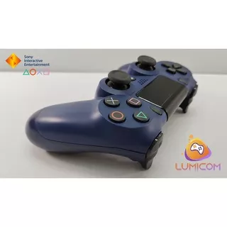 DS4 / DualShock 4 Midnight Blue Original Sony / Ori Mesin Stik PS4