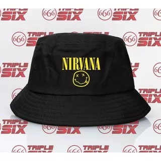 Topi Bucket Nirvana Band