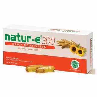 Vitamin E Natur-E 300 IU Merah Natural Vitamin Natur E Vitamin Kulit Multivitamin Kesuburan Daya Tah