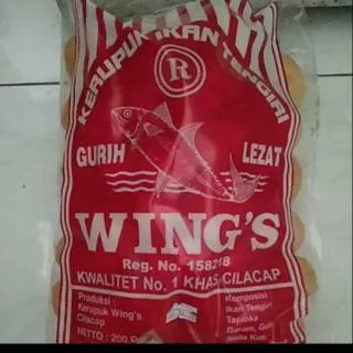 Kerupuk Tengiri Wings 400 gram