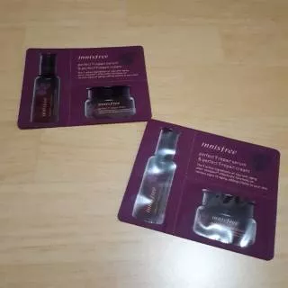 INNISFREE PERFECT 9 REPAIR SERUM DAN CREAM SAMPLE