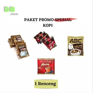 Paket Promo Khusus Kopi Good Day Mocacinno, Kapal Api, ABC Susu, Indocafe Coffe Mix