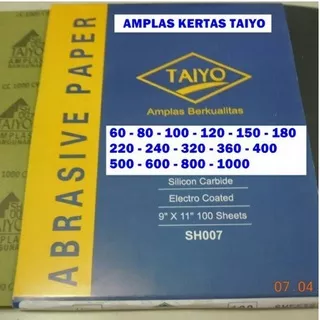 AMPLAS KERTAS PER PACK ISI 100lbr/KERTAS AMPLAS DARI GRID 1000-5000/ AMPLAS KAYU TEMBOK MEJA KAYU BAMBU/AMPLAS HALUS/AMPLAS KERTAS PER PACK