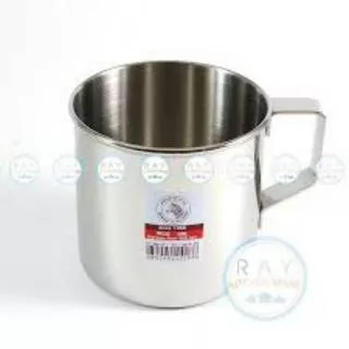 ZEBRA Mug Gelas 7 Cm Tanpa Tutup - Bhn Stainless Steel SUS 304