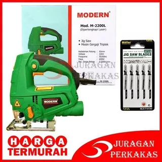 MODERN M-2200L MESIN GERGAJI LASER + MOLLAR T101AO MATA JIGSAW KAYU