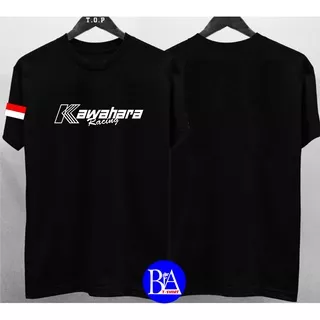 hoki17_collection kaos KAWAHARA RACING/kaos disrto/kaos ekspresi/T-shirt/kaos kata-kata