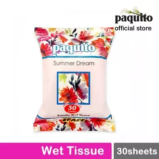 Paquito Tisu Basah Wet Tissue Summer Dream 30 Sheets