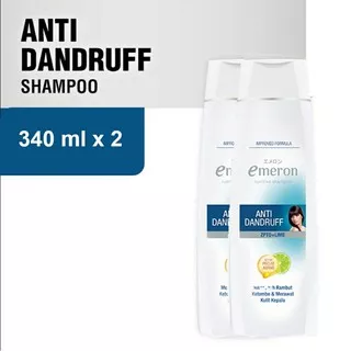 Emeron Shampoo 340ml Anti Dandruff Twin Pack