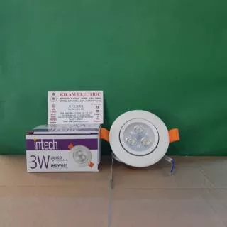 Lampu sorot Spotlight Intech IN-TECH 3w 3 w 3watt