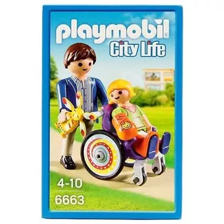 Playmobil Play Mobil City Life Child in Wheelchair