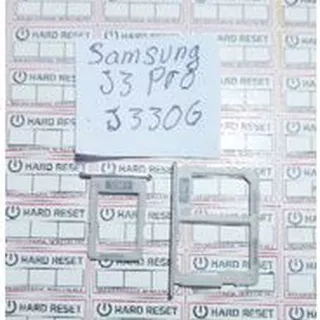 Simtray slot simcard SAMSUNG J3 PRO 2017 J330 J330G Original second asli copotan