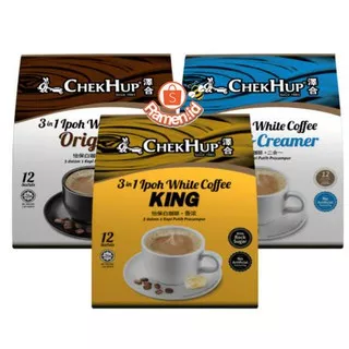 Chek Hup 3in1 Ipoh White Coffee King / Original / Coffee & Creamer