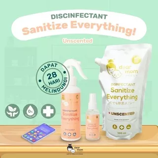 Dear Mom Sanitizer Hand sanitizer Dear Mom sanitize everything Liquid fogging non alkohol