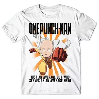 Saitama – One Punch Man Anime T-Shirt/Kaos Anime