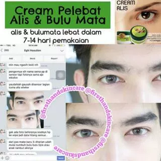 ADA HOLOGRAM CREAM PENUMBUH PENEBAL ALIS ORIGINAL / CREAM KRIM PENUMBUH ALIS BULU MATA KUMIS JAMBANG