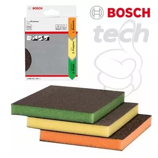 Busa Amplas Spon / Sanding Pad Abrasive Sponge Set Bosch - 254