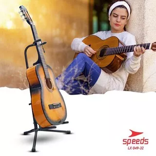 Stand Gitar SPEEDS Bass Ukulele Elektrik Dudukan Gitar Penyangga Gitar Jepitan Impor Speeds 049-32