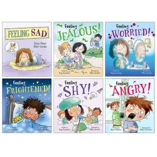 Feelings and Emotions Collections 6 Books by Kay Barnham