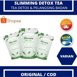 Slimming Detox Tea BELI 1 GRATIS 1, Teh Pelangsing, Teh Detox, Teh Hijau, Teh Diet.(Paket Variam)