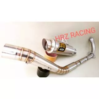 Knalpot RCB Kolong Jupiter z , vega r , supra x 125 , kharisma dll