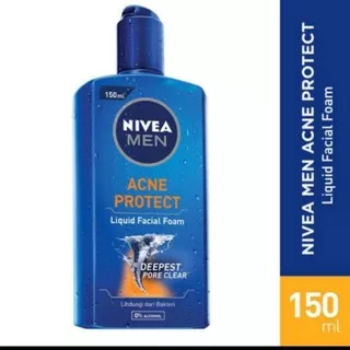 NIVEA MEN ACNE PROTECT LIQUID FACIAL FOAM 150ML