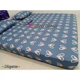 Sprei Homemade MURAH LOVE BLOOM/BLACK WINTER/BLACK LOVE SQUARE