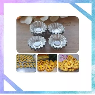 [COD]Cetakan Nastar Motif Bunga / Nastar Bunga Isi 40 Pcs