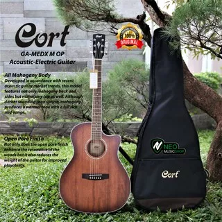 Gitar Akustik Elektrik Cort GA MEDX M OP / Cort GA MEDXM OP Original