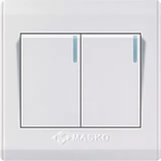 MASKO TUNE Saklar SERI T-1512 / Saklar Double Masko GROSIR