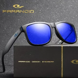 PARANOID New Sunglasses Men Polarized Sun Glasse For Men Women Polarized Summer Square Sunglasses Male Glasses Oculos