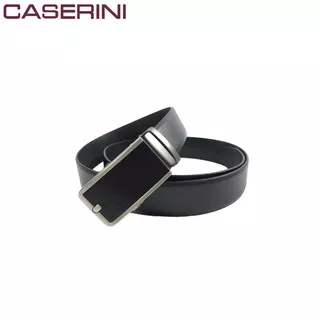 Caserini Men`s Auto Buckle Belt Ikat Pinggang Pria CS211259-17 115cm Black