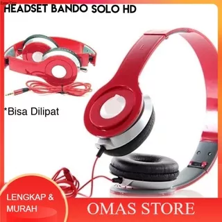 Headphone dr dre solo hd / headset beats solo hd - Hitam
