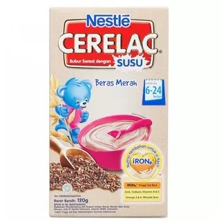 Nestle Cerelac Beras Merah & Susu 120 g