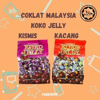 KOKO JELLY COKLAT MALAYSIA - TRUFFLE SINGAPORE - Coklat KISMIS KACANG HALAL Ready!!!
