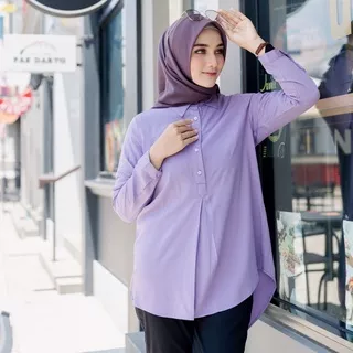 Zahidah Atasan Tunik Wanita Tunik Terbaru Tunic Baju Tunik Atasan Long Tunik by Azhania