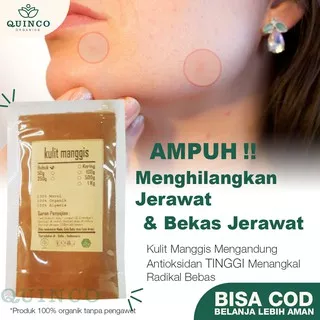 Kulit Manggis R12 Garcinia bubuk MURNI 100 gr untuk perawatan kulit kanker kolesterol anti aging JSR