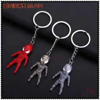 ? Spider-Man - Marvel Superhero Keychains ? 1Pc Metal Pendants Keyrings Jewelry Accessories Gifts