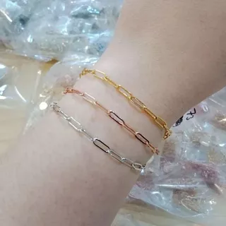 Perhiasan Titanium Wanita Anti Karat, Anti Alergi, Tahan Lama, Di jamin REALPICT 100% , Perhiasan Kalung, Gelang Tangan Dan Gelang Kaki