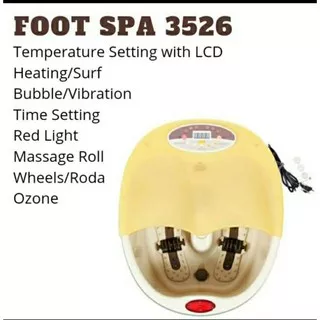 Foot Spa / Foot Massager / Massage Jaco JC-3526 / Alat Rendam Kaki