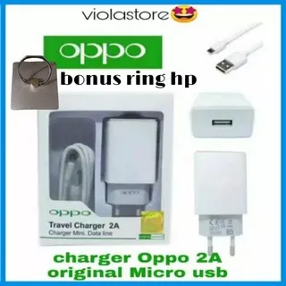 CHARGER OPPO ORIGINAL 100%/FAST CHARGING/CHARGER OPPO 2A/CHARGER F7 F5 F3 F1plus F1s A7 A3s A71
