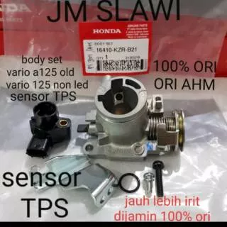 Body set throttle body only vario 125 techno lama vario 125 non led vario 125 ori ahm 16410 KZR B21