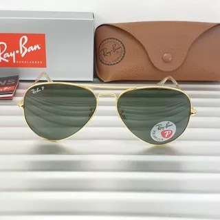 Promo Kacamata Rayban Aviator Original 3026 Lensa Polarzed