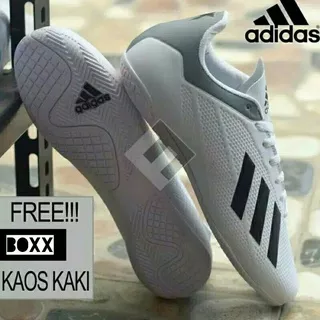 jr - Sepatu Futsal Pria Adidas X PUTIH Predator Ringan Kuat