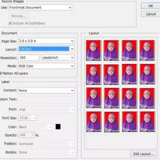 Software Ukuran pas poto Automate Fujiflm software tambahan untuk photoshop Cs2 Cs3 Cs4 Cs5 Cs6