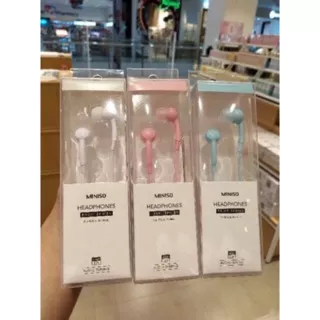 MINISO FRUIT SERIES / capsule / simple pack EARPHONE. earphone miniso murah. Ready surabaya