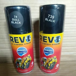 Cat Semprot merek Revo, 150 cc (Hitam)