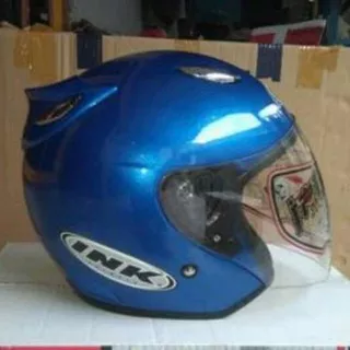 Helm Centro Helm model ink centro - biru metalik reseler drophip ready stok Diskon